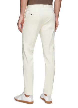 Back View - Click To Enlarge - PT TORINO - Cotton Blend Slim Chinos