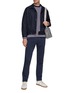 Figure View - Click To Enlarge - PT TORINO - Cotton Blend Slim Chinos