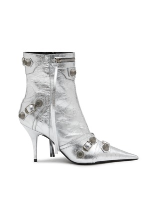 Main View - Click To Enlarge - BALENCIAGA - Cagole 90 Leather Heeled Boots