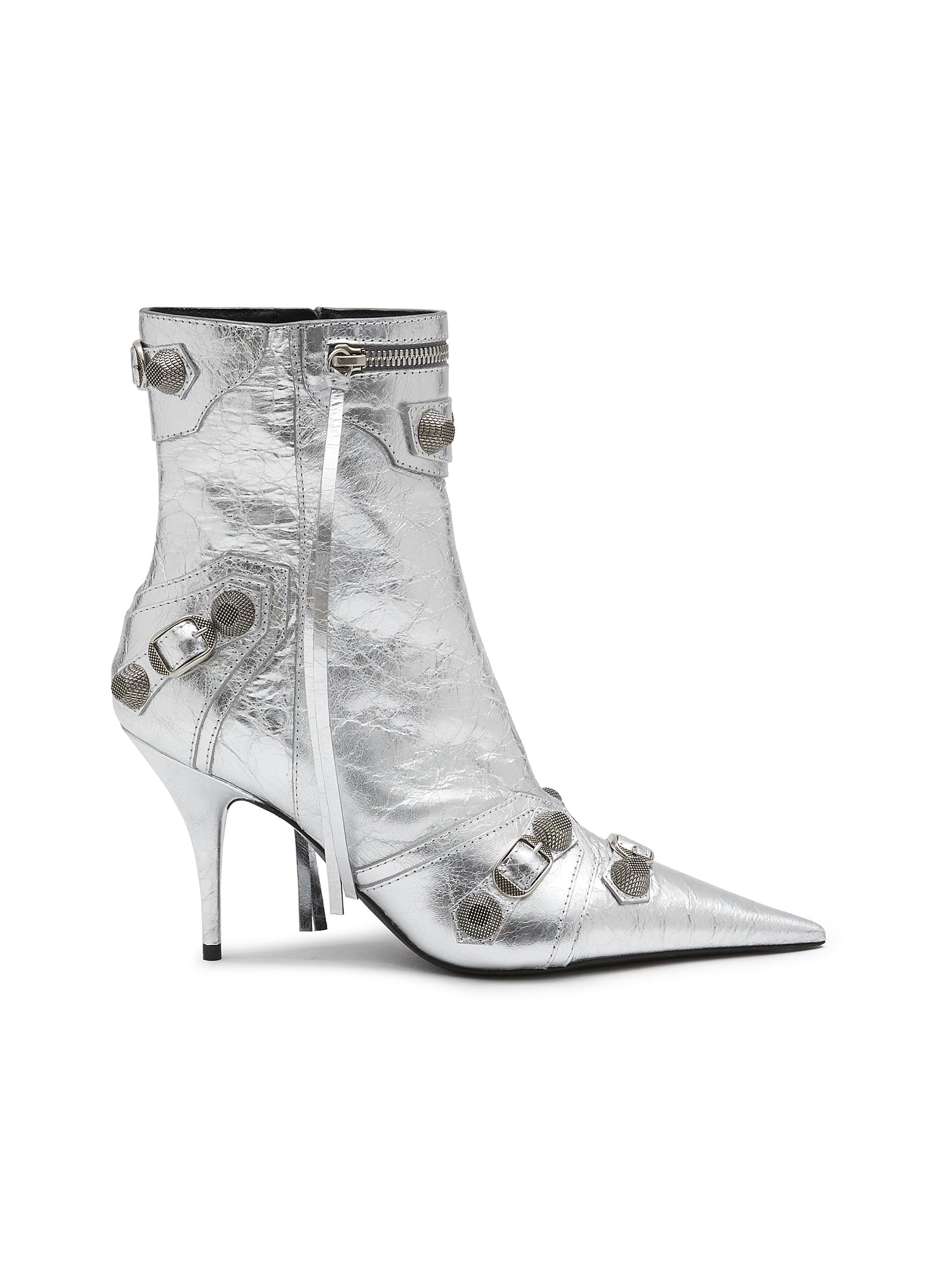 Balenciaga kitten online heel boots