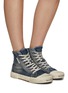 Figure View - Click To Enlarge - BALENCIAGA - Paris High Top Lace Up Sneakers