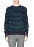 Main View - Click To Enlarge - SACAI - Stripe wool sweater