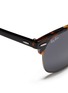 Detail View - Click To Enlarge - RAY-BAN - 'Clubmaster Fleck' tortoiseshell acetate browline sunglasses