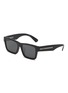 Main View - Click To Enlarge - PRADA - Oversize Acetate Square Wayfarer Sunglasses