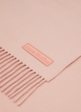 Detail View - Click To Enlarge - ACNE STUDIOS - Vesta Fringed Wool Scarf
