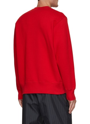 Back View - Click To Enlarge - KOLOR BEACON - Cube Sweatshirt