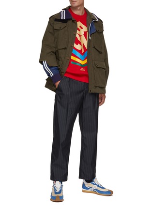 Figure View - Click To Enlarge - KOLOR BEACON - Cube Sweatshirt