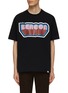 Main View - Click To Enlarge - KOLOR BEACON - Retro Logo Print T-Shirt
