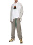 Figure View - Click To Enlarge - KOLOR BEACON - Retro Logo Print T-Shirt