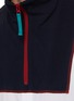  - KOLOR BEACON - Contrast Fleece Quarter Zip Button Down Shirt