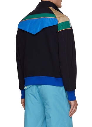 Back View - Click To Enlarge - KOLOR BEACON - Patchwork Jacket