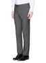 Detail View - Click To Enlarge - LANVIN - Micro houndstooth virgin wool suit