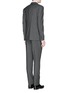 Back View - Click To Enlarge - LANVIN - Micro houndstooth virgin wool suit