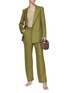 Figure View - Click To Enlarge - BLAZÉ MILANO - Exit Fox Wool Pants