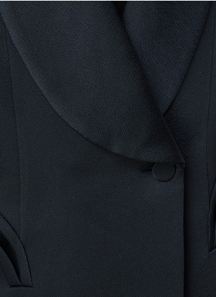  - BLAZÉ MILANO - Double Breasted Shawl Lapel Heart Smoking Blazer