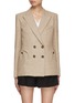 Main View - Click To Enlarge - BLAZÉ MILANO - Jenetta Double Breasted Peak Lapel Charmer Blazer