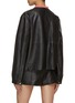 Back View - Click To Enlarge - BLAZÉ MILANO - Gliss Leather Bolero Jacket