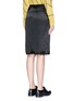 Back View - Click To Enlarge - RAG & BONE - 'Izabella' scallop lace trim silk skirt