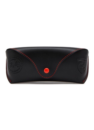 Detail View - Click To Enlarge - RAY-BAN - x Scuderia Ferrari Metal Square Sunglasses