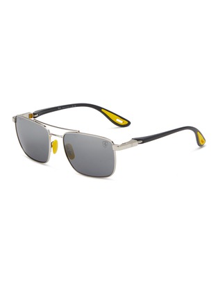 Main View - Click To Enlarge - RAY-BAN - x Scuderia Ferrari Metal Square Sunglasses