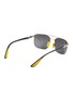 Figure View - Click To Enlarge - RAY-BAN - x Scuderia Ferrari Metal Square Sunglasses