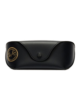 Detail View - Click To Enlarge - RAY-BAN - Black Lens Acetate Square Sunglasses