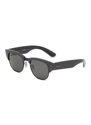 Main View - Click To Enlarge - RAY-BAN - Grey Lens Acetate Square Sunglasses