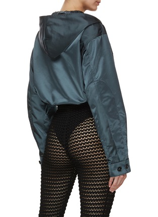 Back View - Click To Enlarge - ALAÏA - Hooded Shirt Body