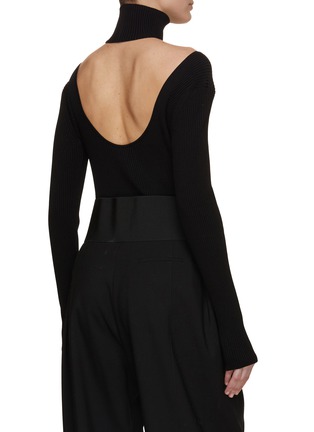 Back View - Click To Enlarge - ALAÏA - Cut Out Open Back Body
