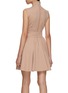 Back View - Click To Enlarge - ALAÏA - Crossover Belt Mini Dress