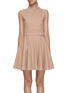Main View - Click To Enlarge - ALAÏA - Crossover Belt Mini Dress