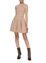 Figure View - Click To Enlarge - ALAÏA - Crossover Belt Mini Dress