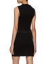 Back View - Click To Enlarge - ALAÏA - Metal Pin Embellished Bodycon Dress