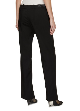 Back View - Click To Enlarge - ALAÏA - Side Buckled Tailored Pants