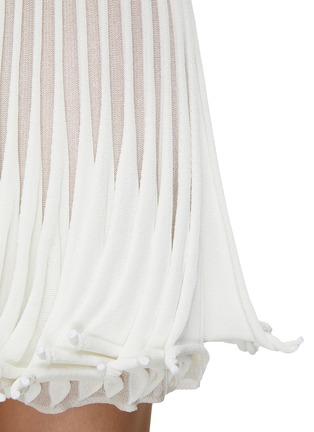  - ALAÏA - Pleated Knit Mini Dress