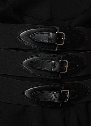  - ALAÏA - Buckle Belted Mini Dress