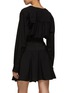 Back View - Click To Enlarge - ALAÏA - Buckle Belted Mini Dress