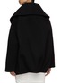 Back View - Click To Enlarge - ALAÏA - Oversized Double Faced Caban Coat