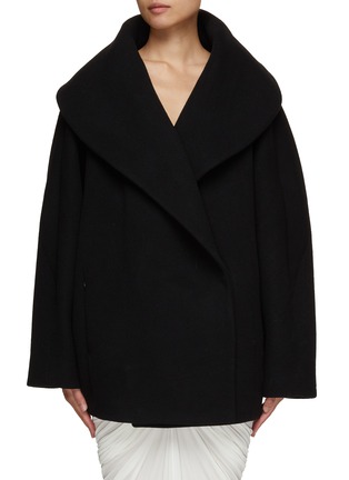 Main View - Click To Enlarge - ALAÏA - Oversized Double Faced Caban Coat