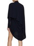 Back View - Click To Enlarge - ALAÏA - Draped Hooded Dress