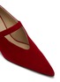 Detail View - Click To Enlarge - TOTEME - Suede Mary Jane Pumps