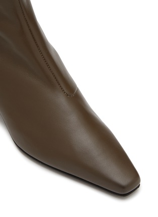 Detail View - Click To Enlarge - TOTEME - 35 Leather Ankle Boots