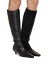 Figure View - Click To Enlarge - TOTEME - 35 Suede Panel Leather Knee-High Boots