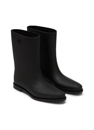 Detail View - Click To Enlarge - TOTEME - Mid Calf Rubber Rain Boots