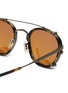 Detail View - Click To Enlarge - OLIVER PEOPLES EYEWEAR - Pillow Metal Round Sunglasses