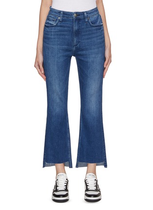 Main View - Click To Enlarge - RAG & BONE - Casey High Ride Ankle Flared Jeans