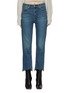 Main View - Click To Enlarge - RAG & BONE - Cropped Step Hem Jeans