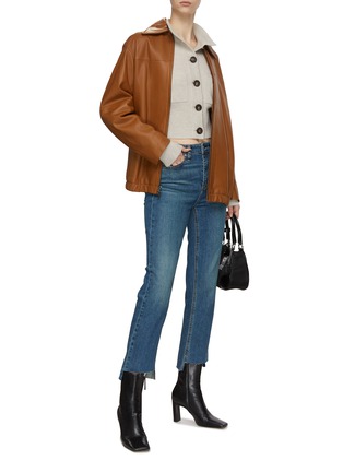 Figure View - Click To Enlarge - RAG & BONE - Cropped Step Hem Jeans