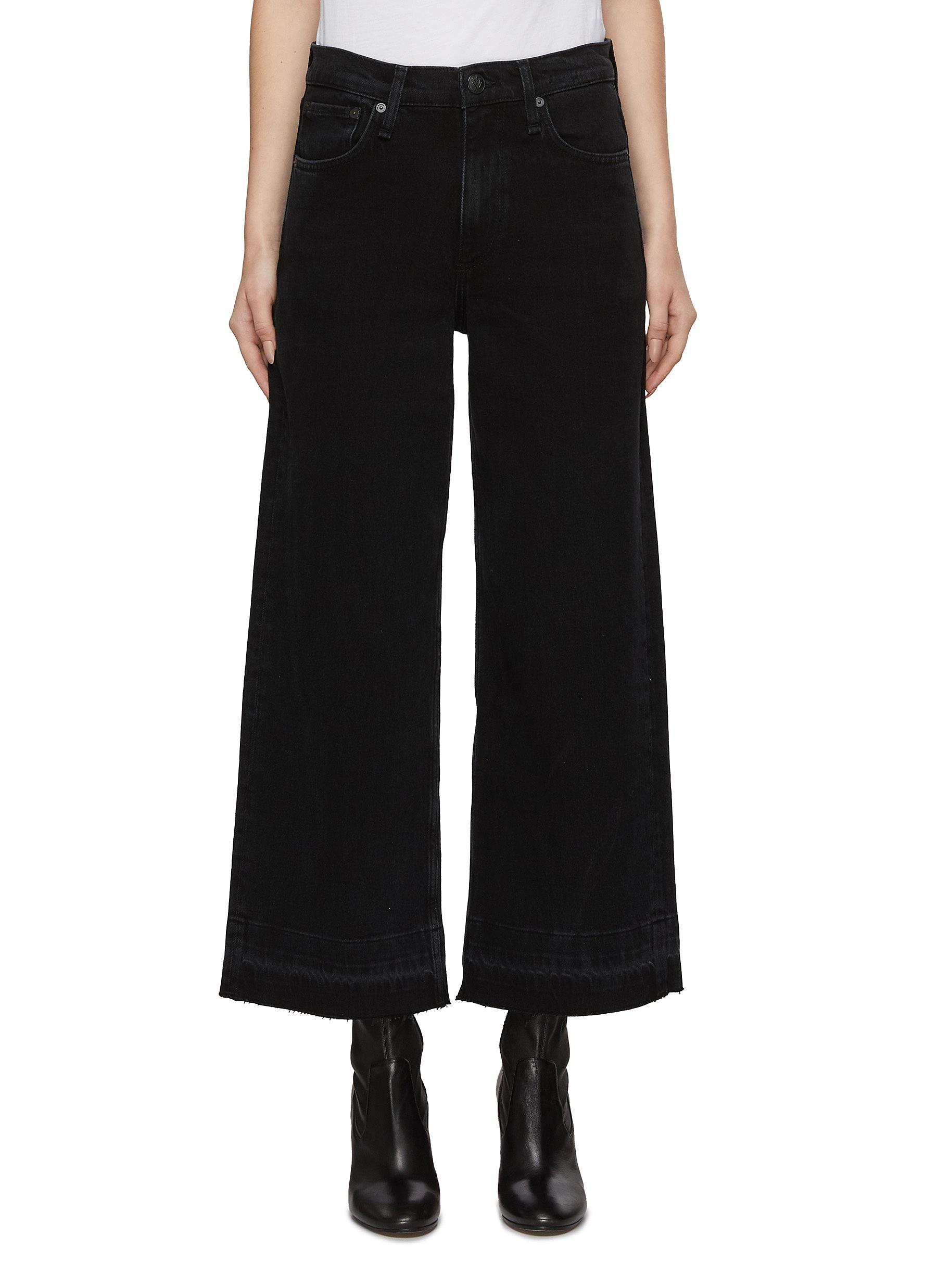 Andi Cropped Wide Leg Jeans