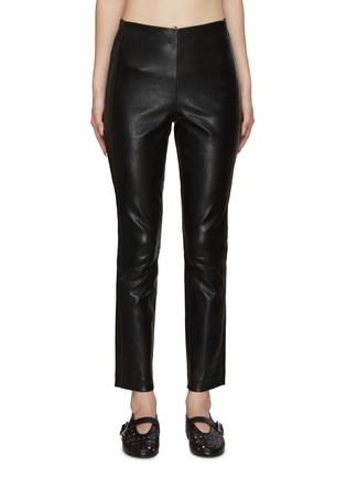 Main View - Click To Enlarge - RAG & BONE - Cropped Leather Pants